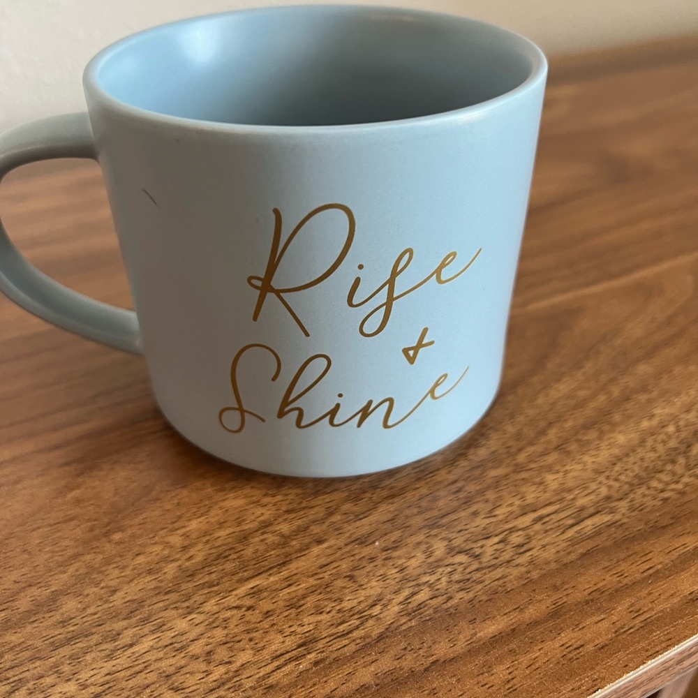 Rise & Shine Blue Mug